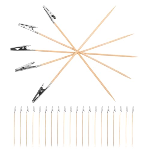 HOLIDYOYO �ؐ����j���N���b�v 50�� �����z���_�[ �ʐ^�N�����v �͌^�p�y�C���g�N���b�v �G�A�u���V�p�N�����v ���ړI�e�[�u���ԍ��z���_�[ �z