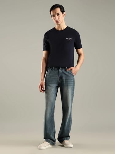 Image of Solid Regular Fit Cotton T-Shirt