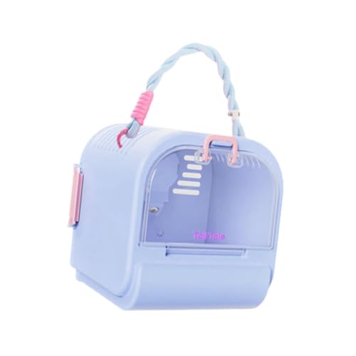 Baoblaze Gaiola de Transporte para Hamster, Gaiola de Viagem, Estojo de Transporte para Ratos, Pequenos Animais, Esquilos