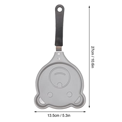 TOPINCN Mini Egg Pan, Nonstick Omelet Pan, Innovative Korean Breakfast Pot, DIY Mini Breakfast Pan, Small Egg Pancake Mold (Bear) - Image 3