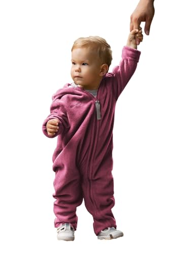 Hoppediz Baby Overall aus Fleece, extra lange Beine - perfekt für die...