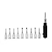 YIYIBYUS Handheld Ultrasonic Spot Welder,Ultrasonic Plastic Welding Machine w/10Pcs Welding Heads, 700W 28KHz Plastic Spot Welding Machine for ABS/PP/PE
