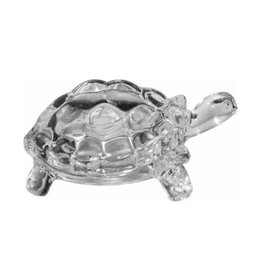 MeeTo Crystal Glass Turtle Kachhuwa Tortoise Figurine for Feng Shui and Vastu Ideal for Home Decor, Office Property, and Positive Energy, Best Gift for Everyone and Good Luck (Pack of 1)-image-7