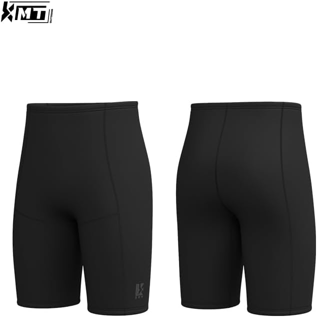 KMT Wetsuit Shorts Men, Mens 2mm Wetsuits Short Upgrade CR Neoprene for Water Sports Diving Surfing Swimming Snorkeling - Image 3