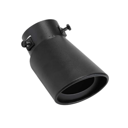 Embout d'chappement voiture universel et tuyau d'échappement incurvé 63mm pour silencieux