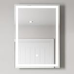 Artis 700 x 500mm Bathroom Mirror with LED Lights Wall Mounted Illuminated Light Vanity Mirrors for Bathrooms, Battery Operated, Touch Sensor
