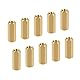 YOKIVE 10Stk M5 Distanzstücke Messing Sechskant PCB Abstandshalter Muttern Halten Höhe Konsistent Perfekt für Hauptplatine Schaltung Brett Elektronik (Gold Ton 20mm)