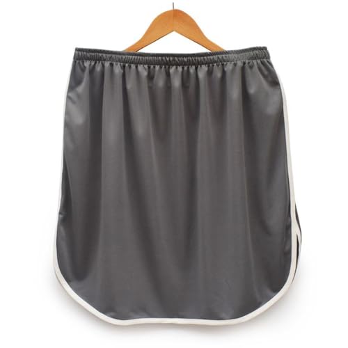 Post Surgery Men's Skirt Ice Silk Long Leg Boxer Brief Underwears Plus Size Casual Sleeping Shorts Underpants3