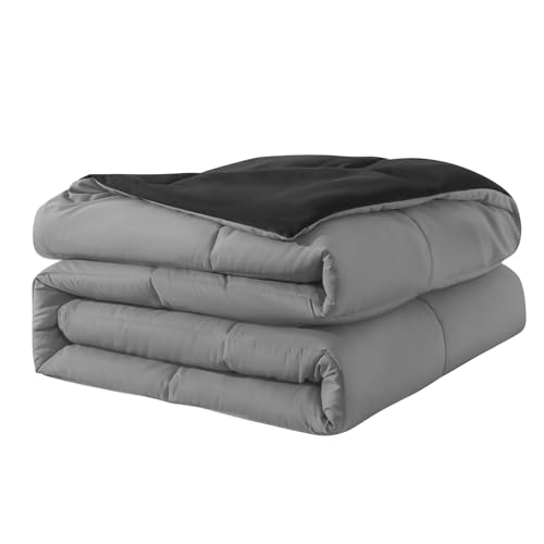 Down Alternative Bedding Comforter Queen Size - All-Season Soft Reversible Microfiber Bedding...