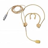 Microphone casque haut de gamme : le micro à double tour d'oreille mince offre une qualité sonore fiable et professionnelle, confortable, pour toutes sortes de performances et de productions en direct.