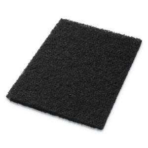 Americo Stripping Pads, 12 x 18, Black, 5/Carton (1 Carton)