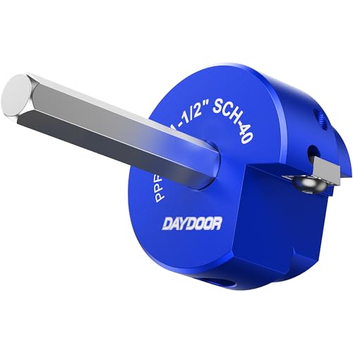 Image of DAYDOOR 1-1 /2'' PVC Pipe Reamer, 1-1 /2-Inch PVC Fitting Saver