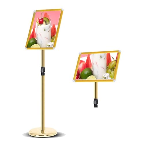 Support d'affichage doré réglable pour stabiliser vos panneaux instables - 2