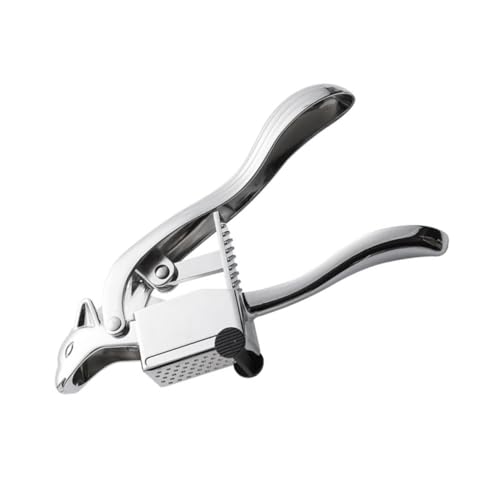 Sosoport 1Pc Manual Garlic Press Maker Stainless Steel Garlic Crusher for Effortless Mincing Kitchen Tool for Quick and Convenient Cooking