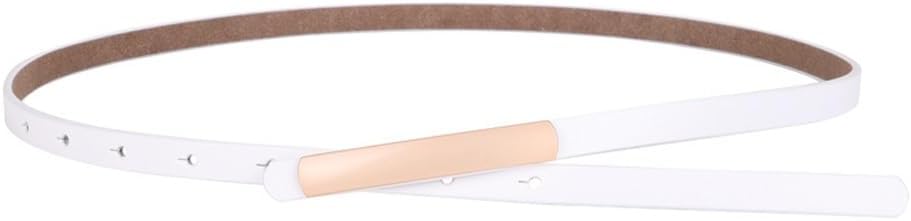 Retro Slim Waistband Women's Cowhide Decoration Small Belt With Dress Shirt Suit Waistband