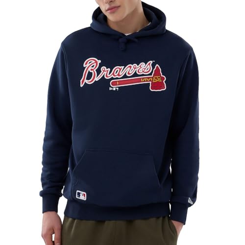 Sweatshirt à capuche Braves Nos MLB Regular OSB - vue 4