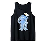 Pulpo Marinero Gorro de marinero Camiseta sin Mangas