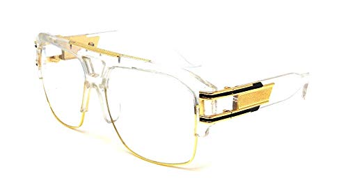 Gazelle B-Boy Square Metal & Plastic Retro Aviator Sunglasses