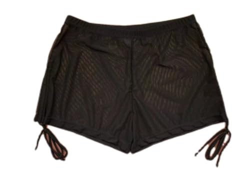 Swimsuit Coverups for Women's Swimwear Cover Ups Mesh Beach Summer Cover Up Shorts Sheer Bottoms4