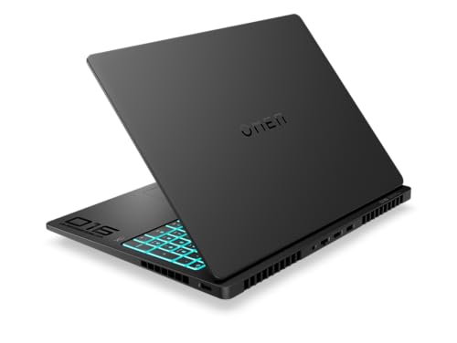 Image of HP 2025 Omen Max 16 Gaming Laptop: AMD Ryzen AI 9 HX 375, NVidia RTX 5080, 16GB DDR5 RAM, 1TB SSD, 16 inch 2560x1600 WQXGA 240Hz IPS 500 nits Display, Windows 11