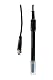 2301T-S Leitfähigkeitselektrode mit Temperatursensor, 8-Pin-Anschluss (Messbereich: 0,5 μS/cm bis 200 mS/cm)