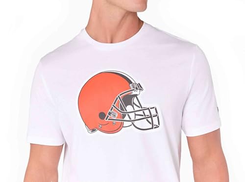 New Era Cleveland Browns NFL Team Logo White T-Shirt