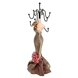 DÉCORATION DE LA MAISON - Un savoir-faire exquis en fait une décoration parfaite pour votre maison, améliorant la coordination et la beauté de l'espace domestique. Crochets pour colliers et sacs en filet, une combinaison de rangement et d'affichage. Présentoir à bijoux, porte-collier princesse