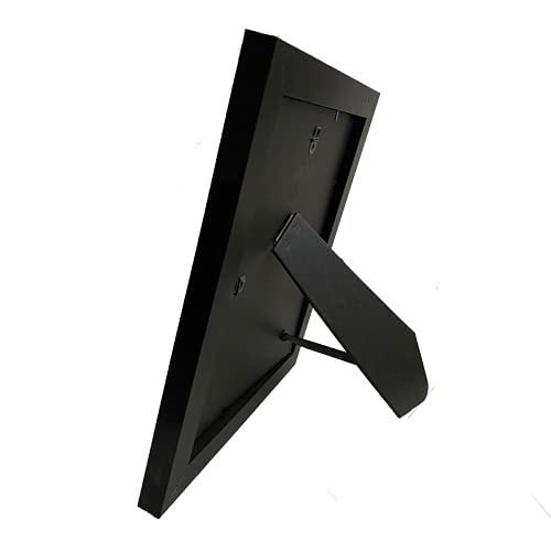Pictureframefactoryoutlet 11 By 14-Inch Picture Frame 4-Piece Set, Smooth Finish, 1.25 Inch Wide, Black #TOP5