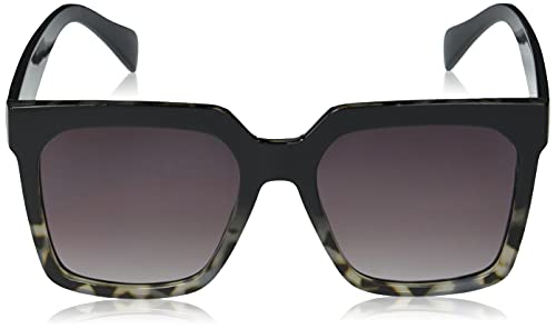 Martha Stewart Women's Ms145 Oversized Uv400 Protective Square Sunglasses-Timeless Gifts for Her, 53mm2