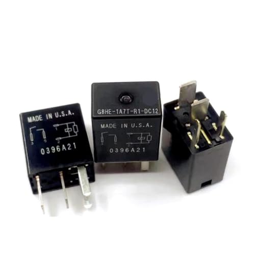 Relé G8HE-1A7T-R1-DC12 electromecánico de 12V y 4 pines pack de 10 unidades