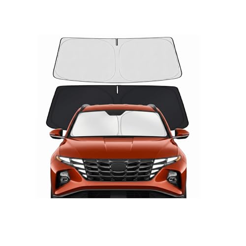 Windshield Sun Shade for Hyundai Tucson Accessories 2022-2024 2025 2026- Windshield Sunshade Cover...