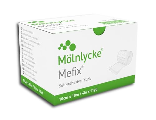 Mefix MEF27R Rollo de apósitos de retención (10 m x 10 cm)
