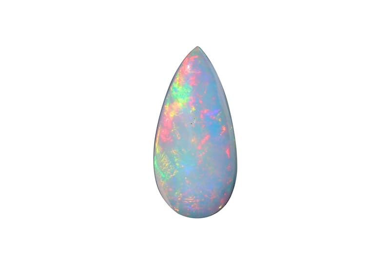 Opale éthiopienne AAA 15mm : Finis les reflets ternes, opale multi feu éclatante