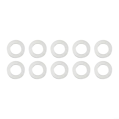 Floweringbeter 10 anillos de reducción de bujes de hoja de sierra, amoladoras angulares, herramientas de carpintería, hojas de sierra circular, anillo de conversión, anillo adaptador espaciador de