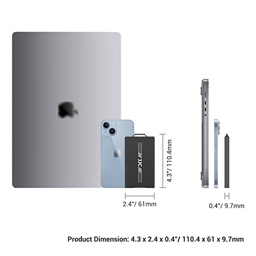 Aluminum Pop Up Memory Card Case For 12 Micro Sd Tf Msd,4 Sd,2 Nano Sim/Nm Cards,Anti-Shock Anti Scratch,Comes With Carabiner, Flathead Tool,Micro Sim Adapter,Card Remove Tool And Mini Ruler (Black) #TOP2