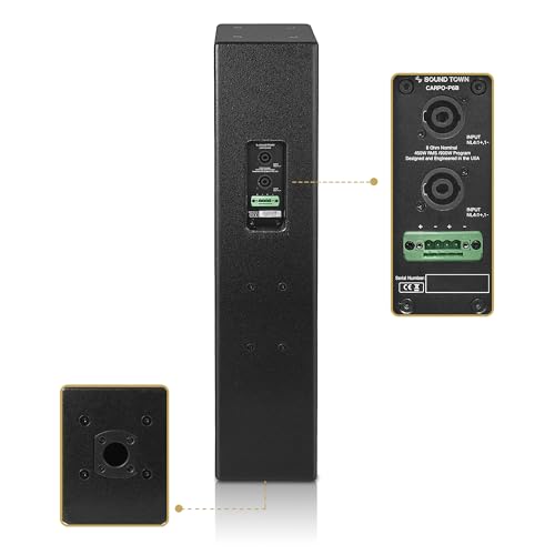 Sound Town CARPO-P6B ラインアレイスピーカー