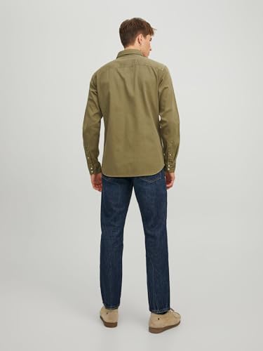 Image of Jack & Jones Men's Jjesheridan Shirt L /S Noos Jjesheridan Shirt L /S Noos (Pack of 1)