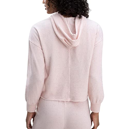 Splendid Speckled Lounge Hoodie Peach Multi Lg (Women's 10-12) #TOP1