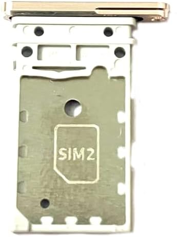 Dual Sim Card Tray Slot Holder Replacement for Samsung Galaxy Z Fold 4 5G SM-F936 SM-F936U Incl Card Ejector pin (Gold) image 5