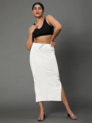 Image of Jaanvi fashion Women's Cotton Mermaid Saree Shapewear,Petticoat,Skirt, Comfortwear