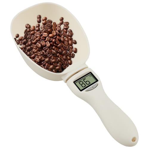 Balance à Cuillère Numérique, Mesure Electronique pour Pesage et Dosage Précision de 1 g à 800 g , Balance Electronique avec Affichage pour Aliments pour...