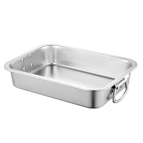 KASFDBMO Contenedor de arena para mascotas de acero inoxidable con diseño abierto, bandeja antisalpicaduras para gatos de varios tamaños, contenedor fácil de limpiar