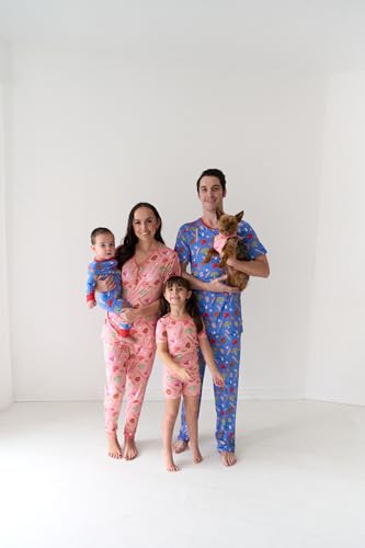 Image of Little Sleepies Mens Pajama Pants, Soft Viscose from Bamboo PJ Bottoms for Family Matching Set, Mens Sleepwear PJs w /Pockets