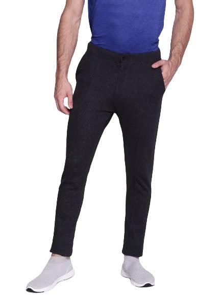 Image of Proline Cotton Charcoal Marl Trouser for Men