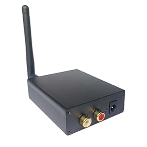 RCA Wireless Audio Receiver, LDAC Supported Wireless Stereo Adapter for Upgrading Home Audio Systems with Wireless Receiver Function, Bluetooth 5.1-Compatible (Only Receiver Mode)