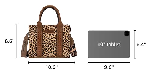 Image of Wrangler Purse for Women Medium Tote Bag Handbags Top-Handle | Purse
