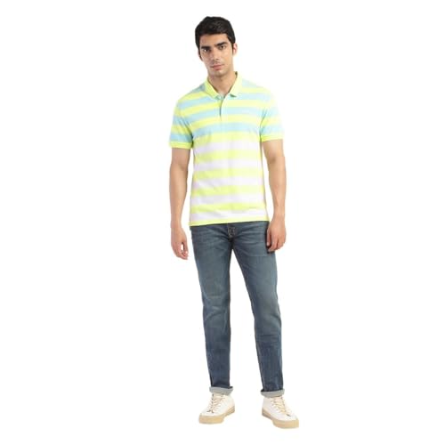 Image of Levi's Men's Cotton Regular Fit Stripes T-Shirt