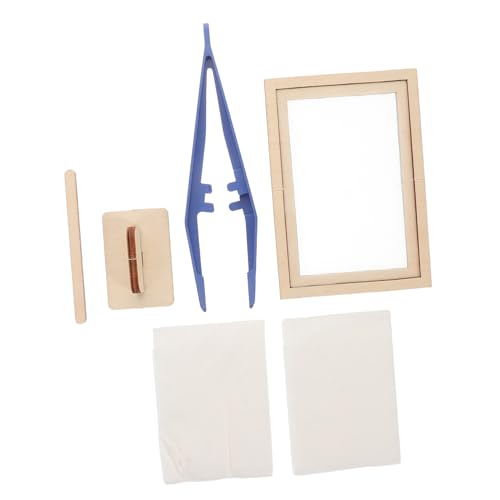 NUOBESTY Educational Science Craft Paper 1 Set Antique Paper Making Kit for Boys and Girls