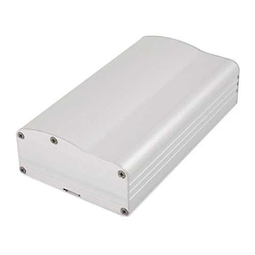 Aexit 159 x 90 x 43mm Multi-purpose Electronic Extruded Aluminum Enclosure Silver Tone (a131e99df9e2d32ef80658e1a25887b9)