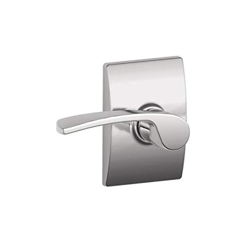 Schlage F10 MER 625 CEN Century Collection Merano Passage Lever, Bright Chrome Schlage F10 MER 625 CEN Century Collection Merano Passage Lever, Bright Chrome